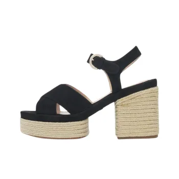 Chloe Odina One Strap Sandals 9.5cm Women's Black