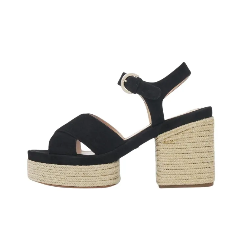 Chloe Odina One Strap Sandals 9.5cm Women's Black-0
