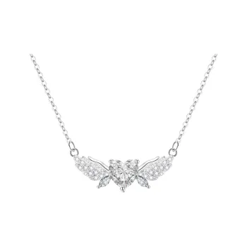 Good Quality S999 Silver With Zircon Necklaces Women's