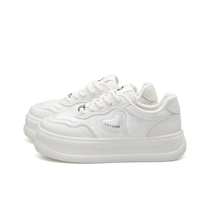 KATHRYN WILSON Anti Slip Wear Resistant Low Top Skateboard Shoes Women's-1