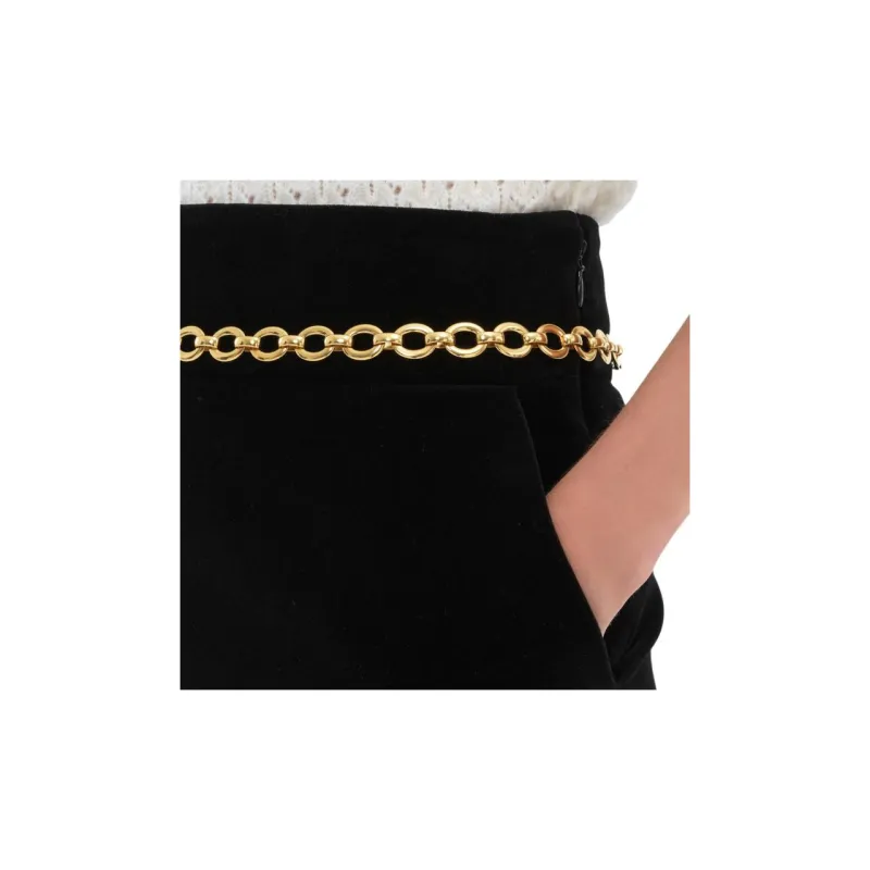 Chloé Velvet Scalloped Mini Skirt-4