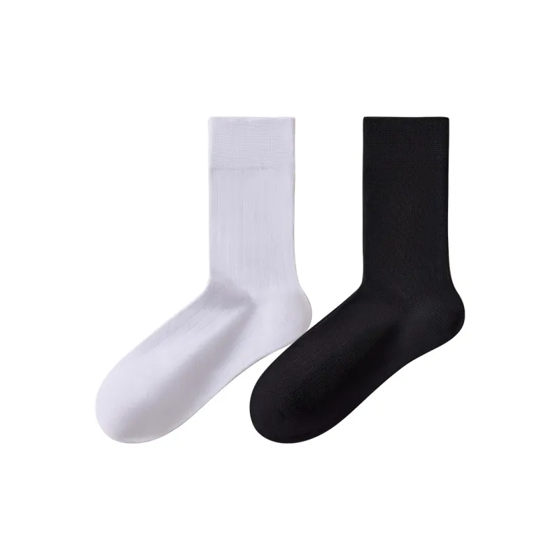 Temooues Mid Calf Socks Women's Combo Set-0