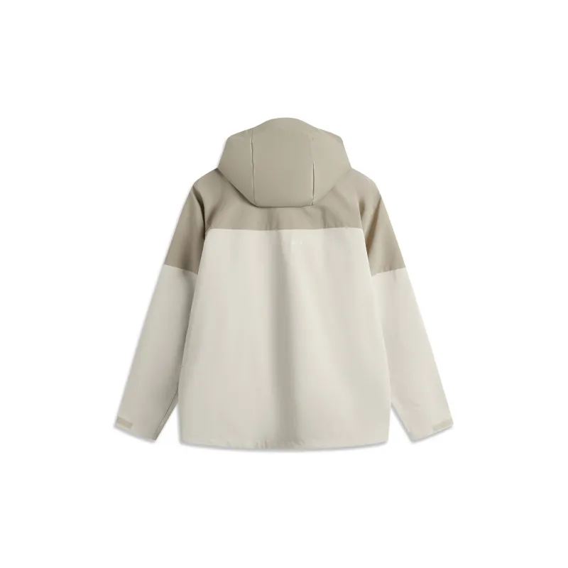 LiNing Sports Trend Series Trench Coat Men's Oat Gray-1