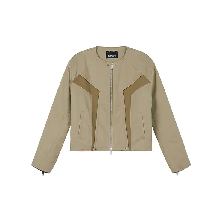 OVERCOOL Jackets Coats Unisex Light Khaki-3
