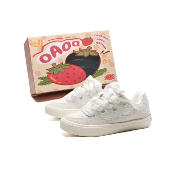 OAOQ Durable Lightweight And Breathable Low Top Skateboard Shoes Women's
