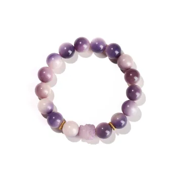 Xiang Yin Bodhi Root Beaded Bracelet With Buddhist Fortune Bead Unisex