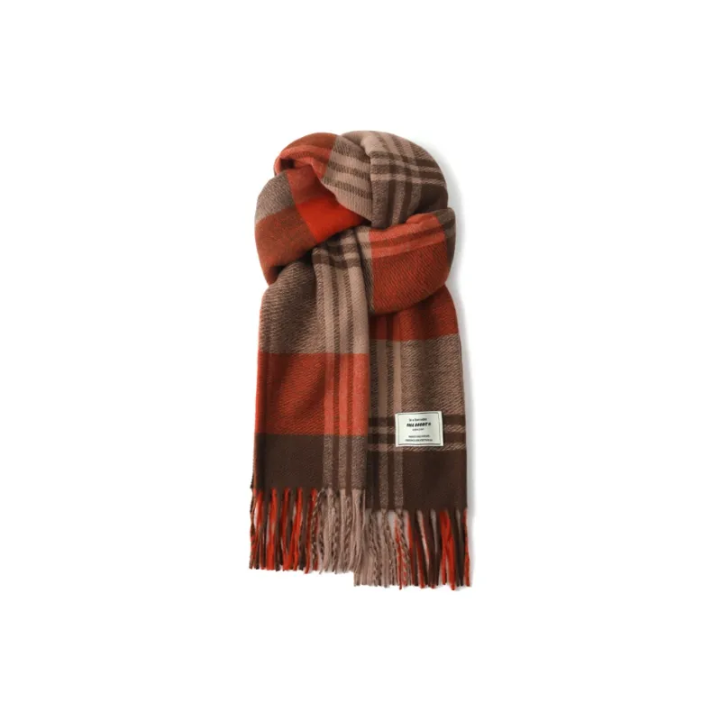 FREE RABBITⅡ Fall And Winter British Versatile Warm Cold Resistant Shawl Scarf Unisex-10