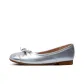 Silver[Smooth Finish Bowknot]