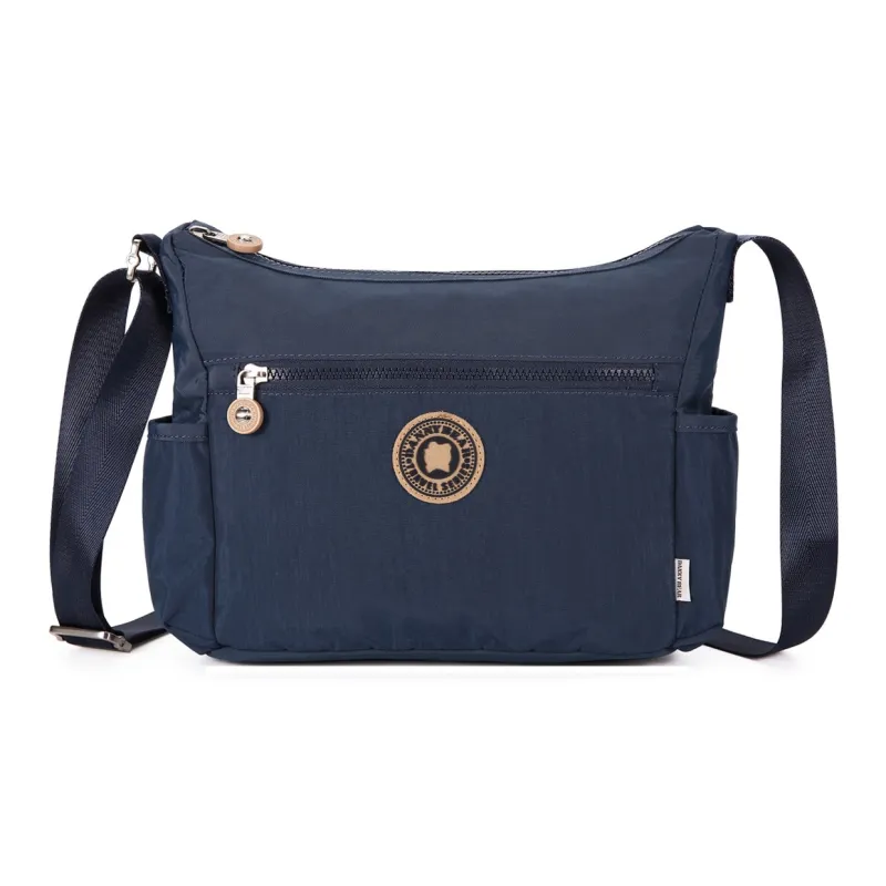 Dannybear Fabric Crossbody Bag, Shoulder Bag Women's Black-5