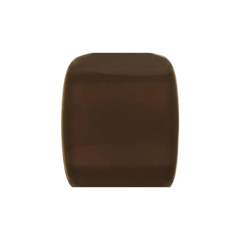 SAINT LAURENT Brass Clip On Earrings Women's Brown-1