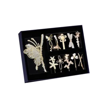 GAGA Alloy Imitation Pearls Hair Clips Women's