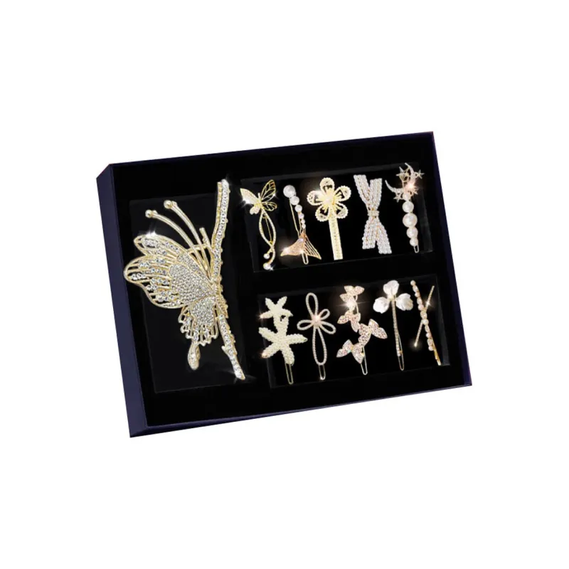 GAGA Alloy Imitation Pearls Hair Clips Women's-0