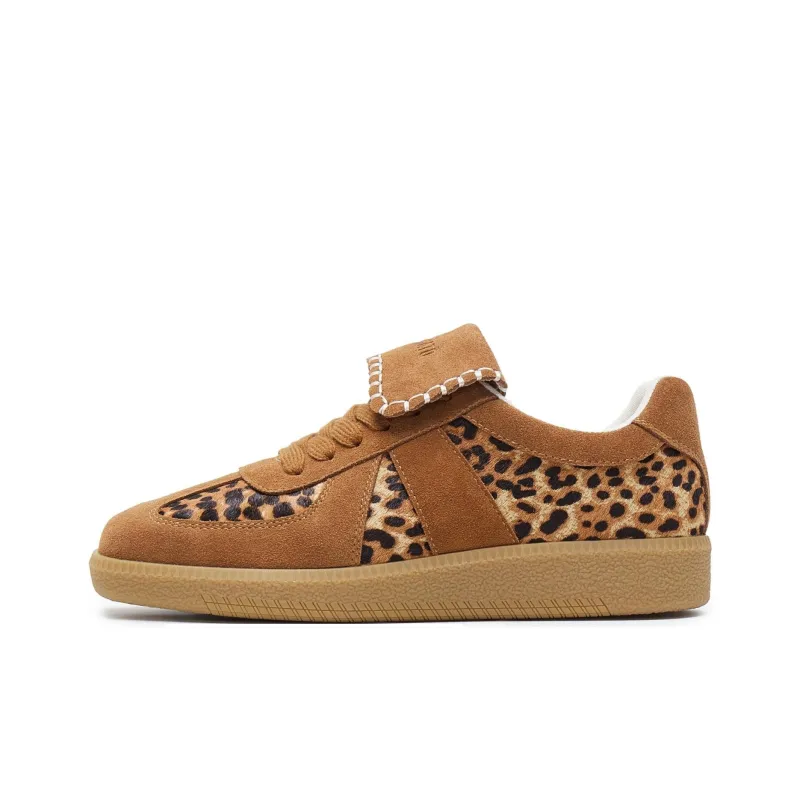 Staccato Low Top Skateboard Shoes Women's Brown-0