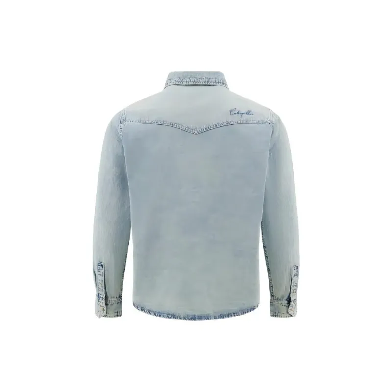 CAT Denim Jacket Unisex Light Blue-1