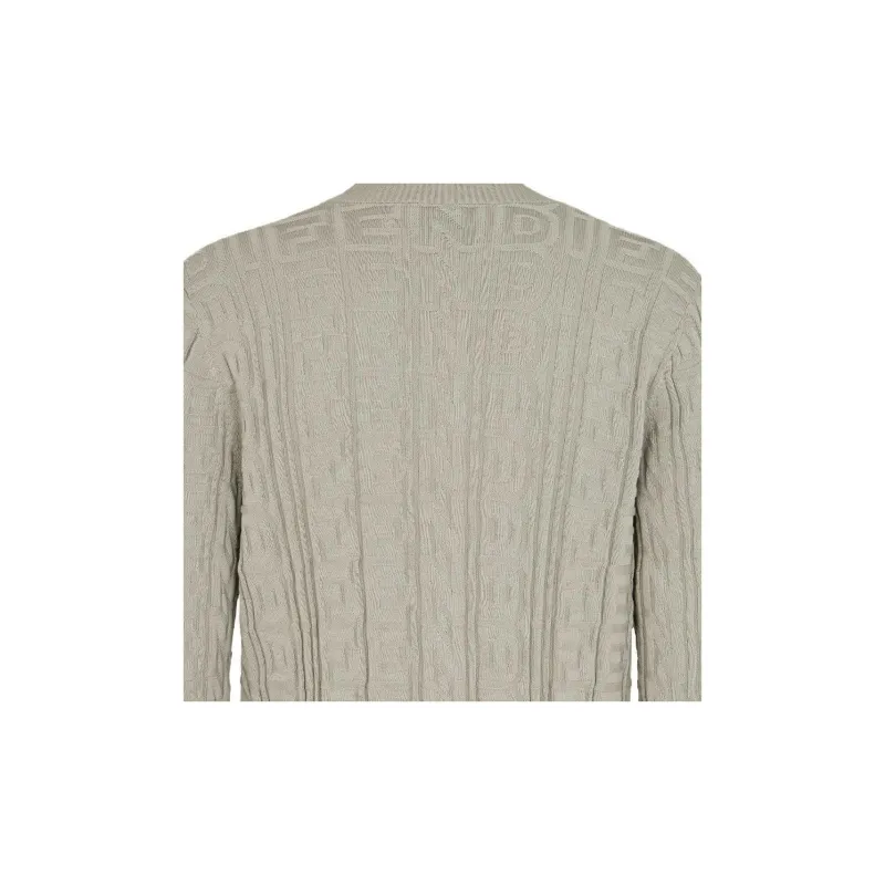 FENDI Sweaters Men Gray-6