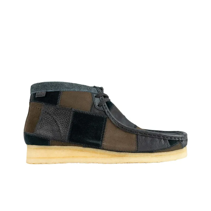 Bodega x Clarks Originals WALLABEE Wear-Resistant Low-Top Casual Shoes Men's Black Brown-1