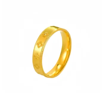 Stone On The Line Alloy Rings Unisex