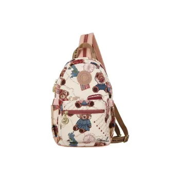 DANNYBEARJEANS Fabric Backpack Regular Unisex Multicolor