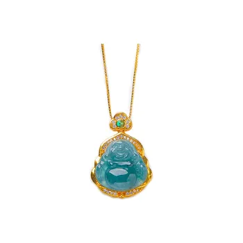 Long Fu Glutinous Jade 925 Sterling Silver Collarbone Chain Necklace Perfect Gift For Festivals Women's