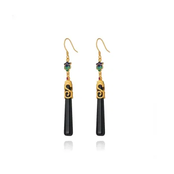 Encounter Gift Agate Jade Earrings Women's