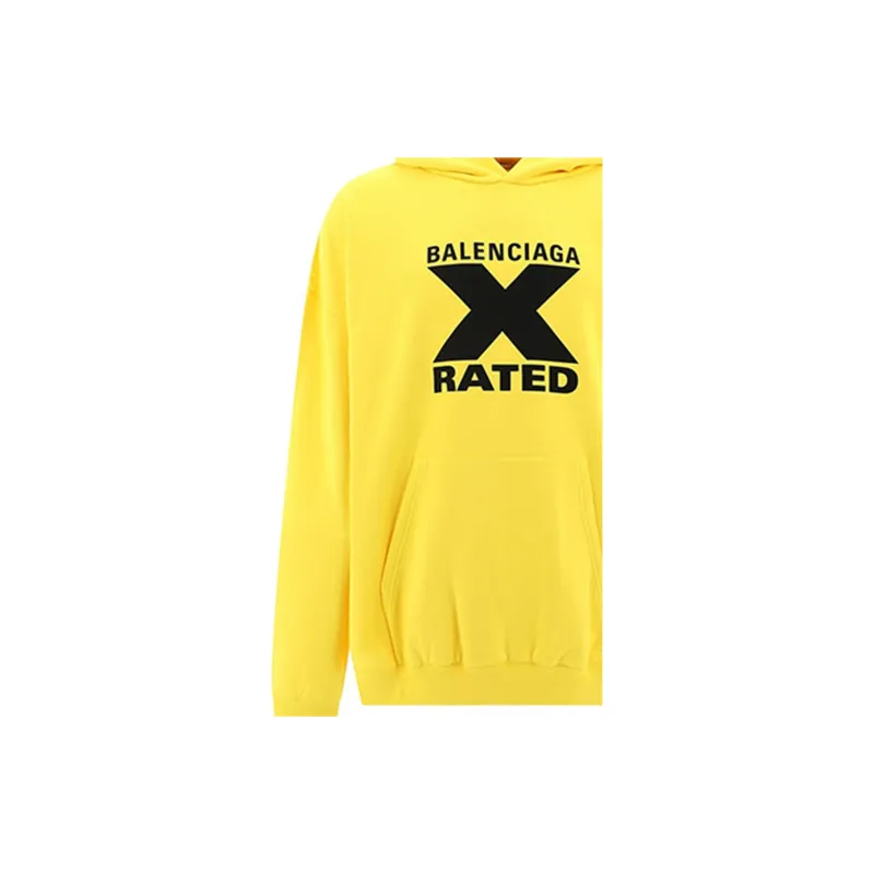 Balenciaga Sweatshirt Men's Yellow Black-5