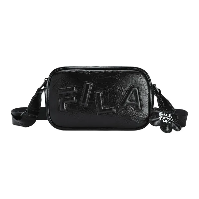 FILA ORIGINALE PU Crossbody Bags Women's Jet Black-0