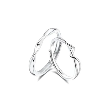 KING TAI SANG 999 Fine Silver Rings Unisex
