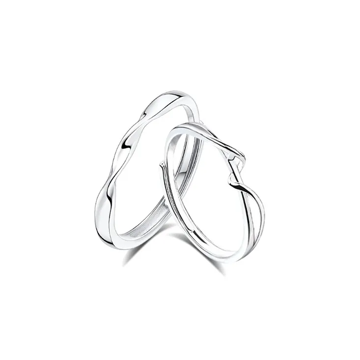 KING TAI SANG 999 Fine Silver Rings Unisex-0