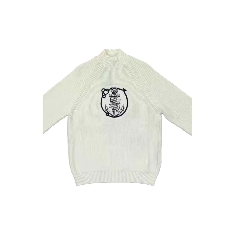 EMPORIO ARMANI FW24 Sweater Unisex White-2