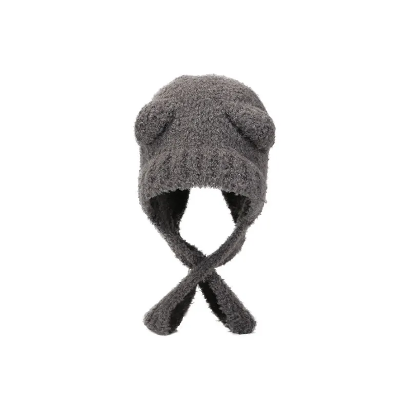 EEEENO Teddy Fleece Beanies Unisex-9