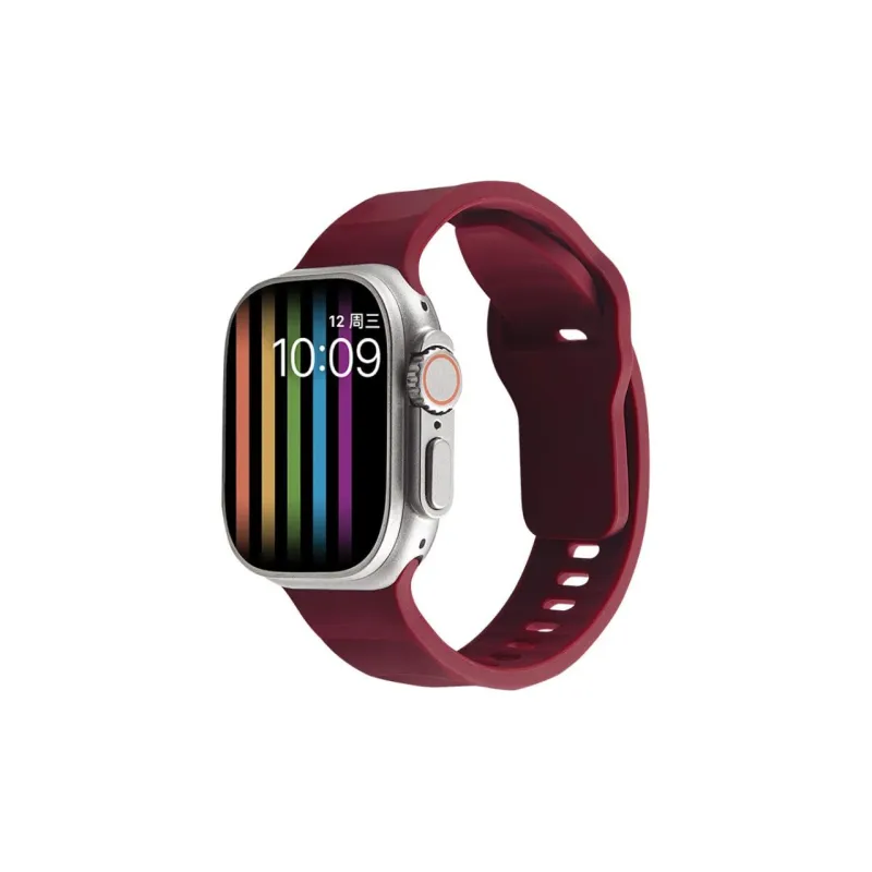 Cuttlefish Grid Watch Band Apple Compatibility Silicone Material-2