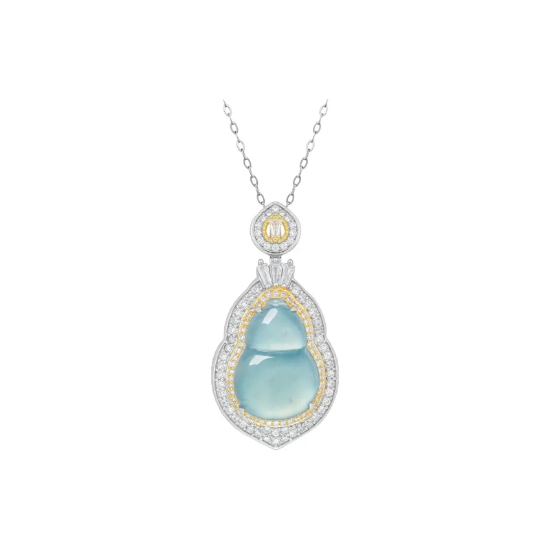 YUANYUXIANG Glutinous Jade Jadeite Necklaces Unisex-0