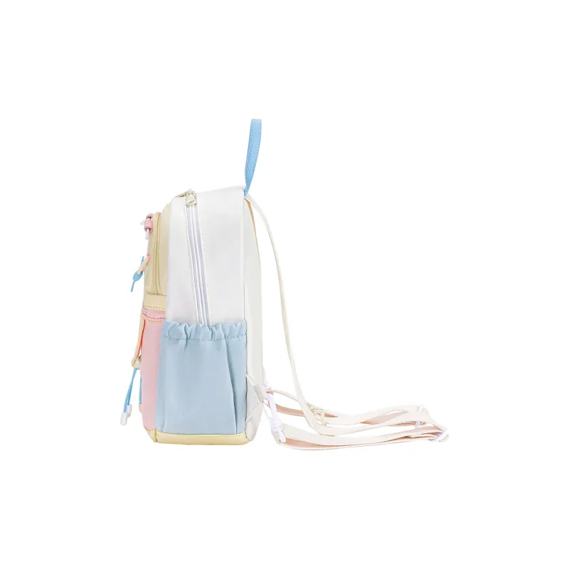 Miffy Fabric Sling Bag Backpack Medium Size Women's Yellow/Blue White-2