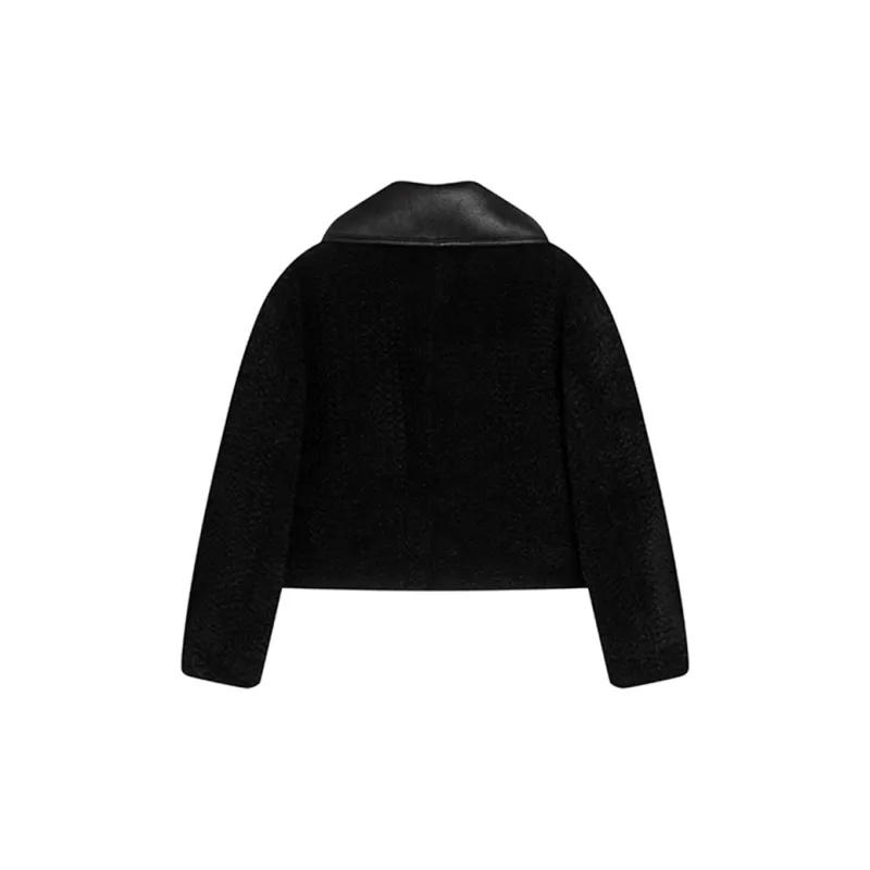 Manekniv Velvet feel Coat Women's Gray-3