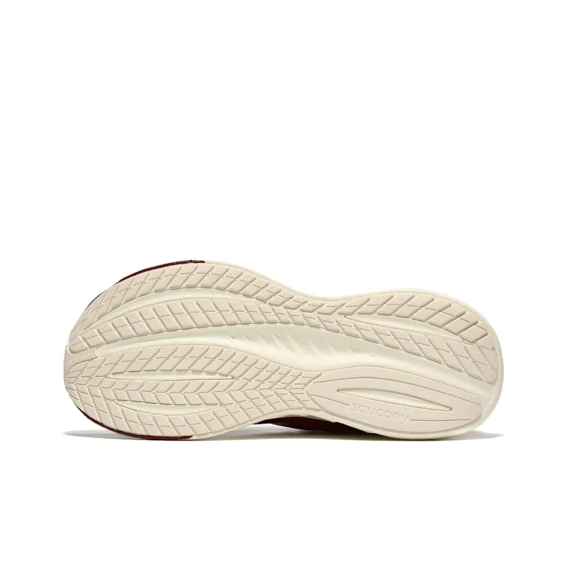 Saucony Low Top Running Shoes Unisex Red-3