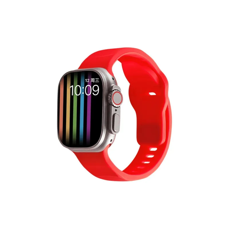 Cuttlefish Grid Watch Band Apple Compatibility Silicone Material-11