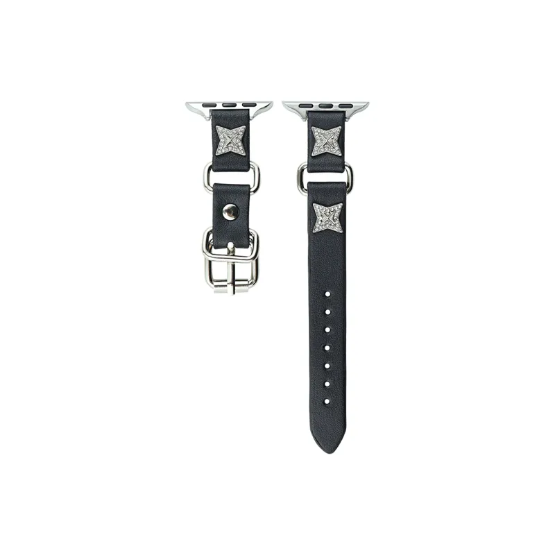 LOVINGCOOL Watch Band Apple Compatibility Genuine Leather Material-5