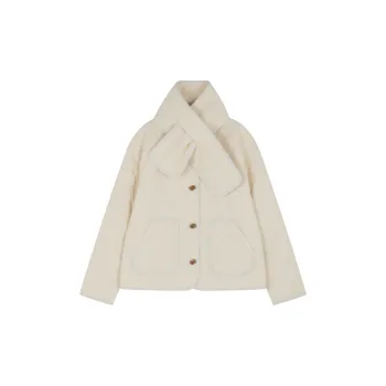 Mo Han Yi Mei Puffer Jacket Women's Light Beige