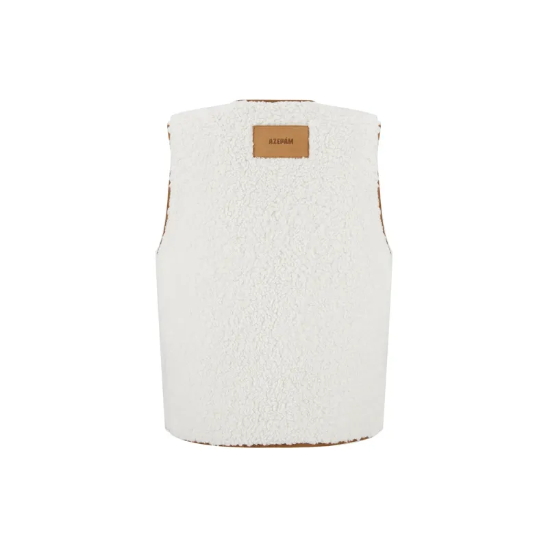 AZEPAM Vests Women's White-1
