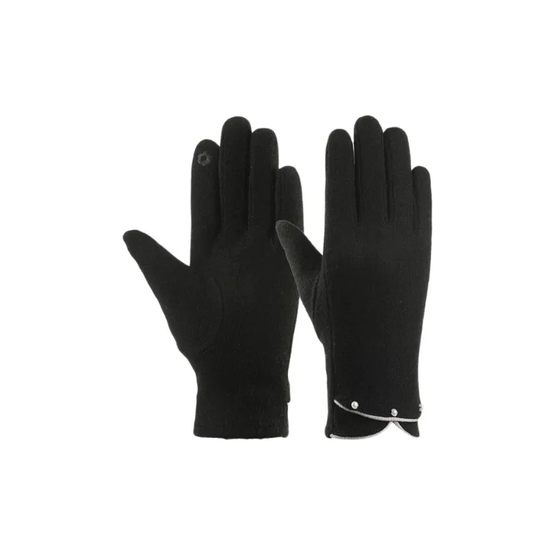SNOW FLYING Linen Cotton Gloves Women's Multicolor-2