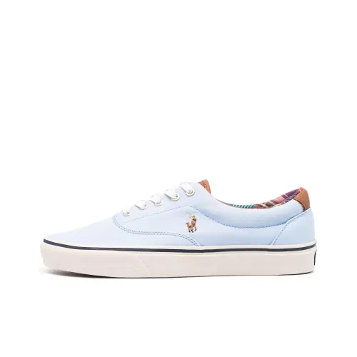 Polo Ralph Lauren Low-Top Skateboard Shoes Men's Light Blue