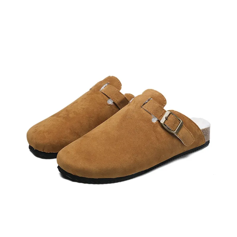 YIVELOVE Rubber Sole Slip Resistant Wrap toe Slippers Unisex-16