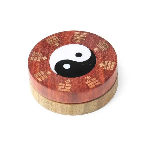 SHUZHUO Red Rosewood Incense Box, Jewelry Box Unisex