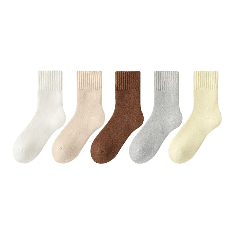 Caramella Mid Calf Socks Women's Combo Set-4