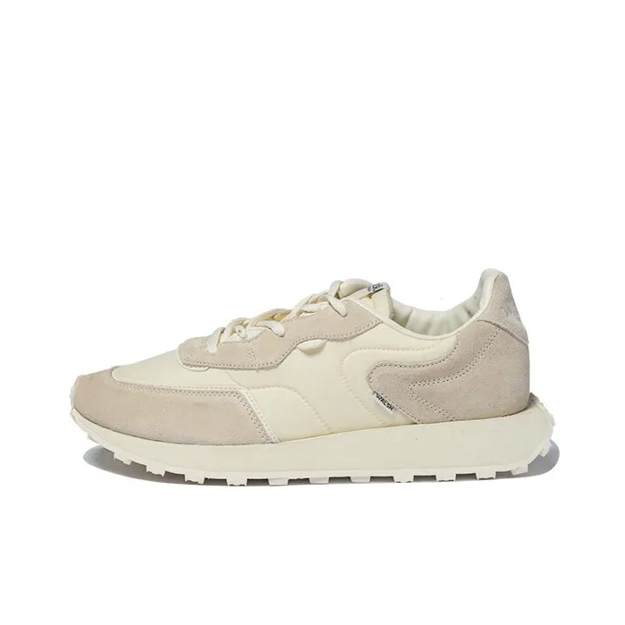 Norman Walsh EMERALD Cushioning, Slip Resistant, And Abrasion Resistant Low Top Casual Running Shoes Unisex Ecru-0