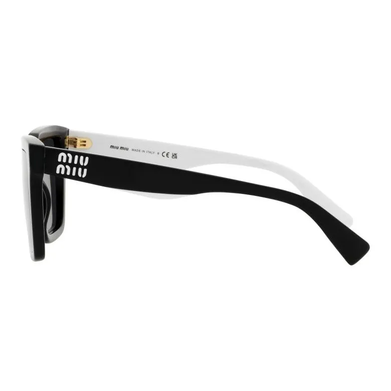 MIU MIU Plate Frame Square Sunglasses Women's-4