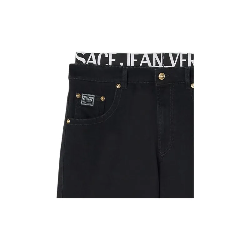VERSACE JEANS COUTURE Jeans Men's Black-4