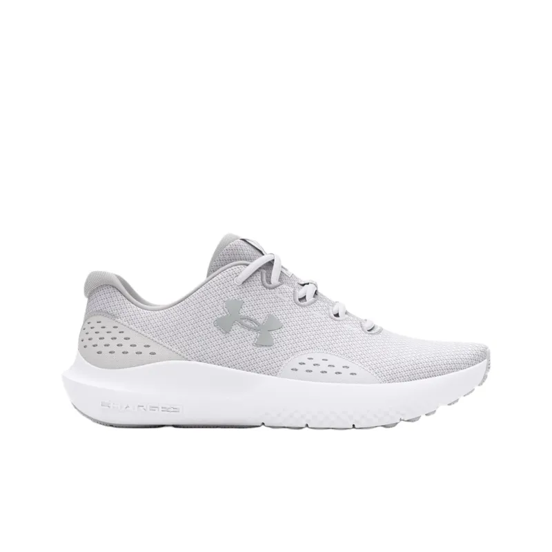 Under Armour Surge 4 Anti Slip Wear Resistant Low Top Running Shoes Women's Gray Silver-1