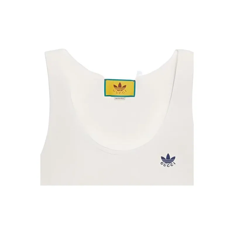 GUCCI X Adidas Cotton Tank Top-4