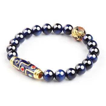 EADDA JEWELRY Tiger's Eye Stone Bracelets Unisex